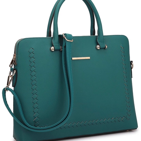 Spring / summer teal purse - Picture 2 of 7
